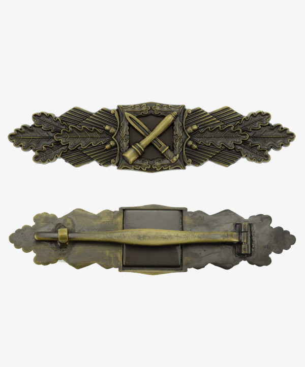Close combat clasp of the army in bronze 57er